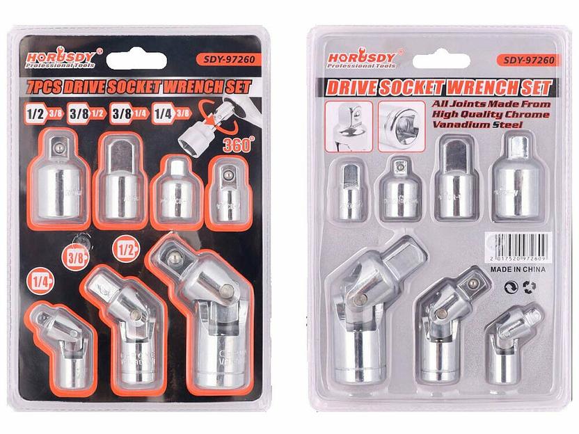 Набор Переходников И Карданов Horusdy SDY-97260 фото 4