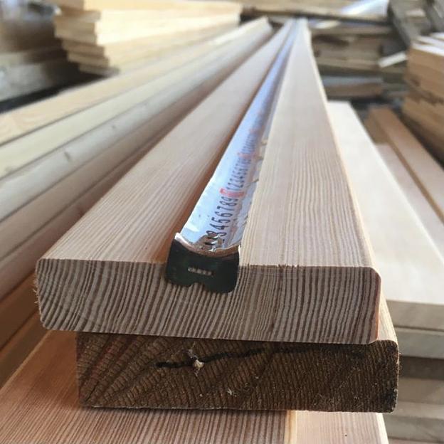 Палубная доска из лиственницы 28х140 мм АB опт фото 2