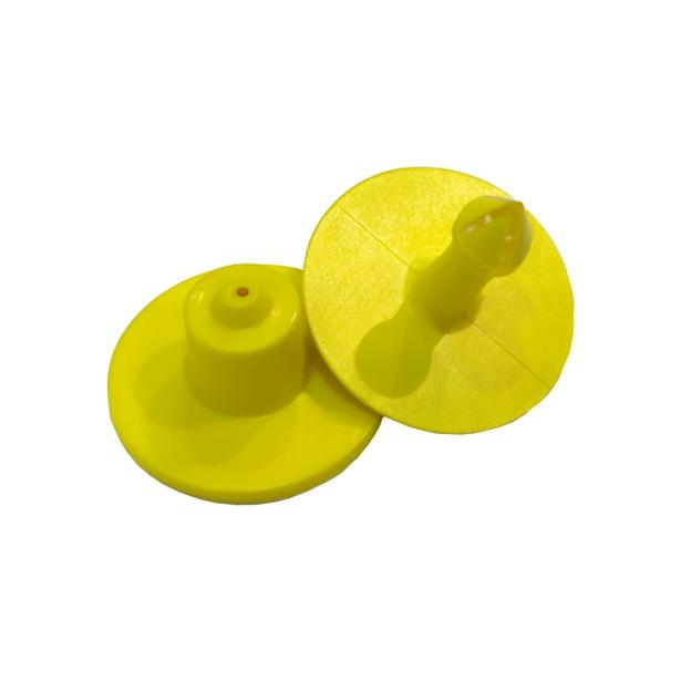 Бирка круглая под щипцы с иглой (пластиковый наконечник) опт фото 1