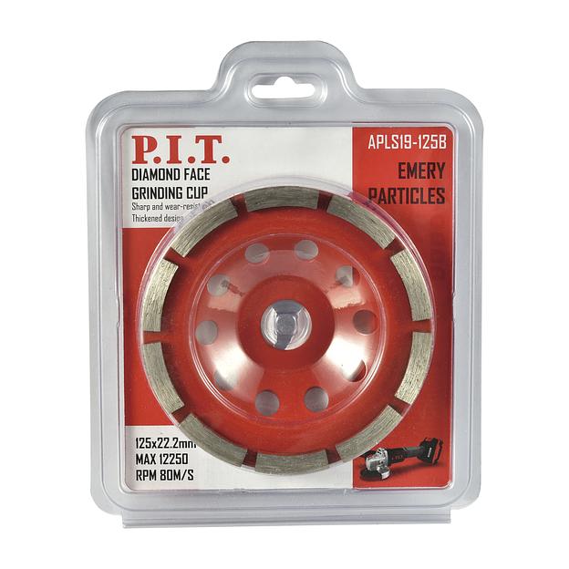 Чашка алмазная шлифовальная турбо 125x222 мм фото 1