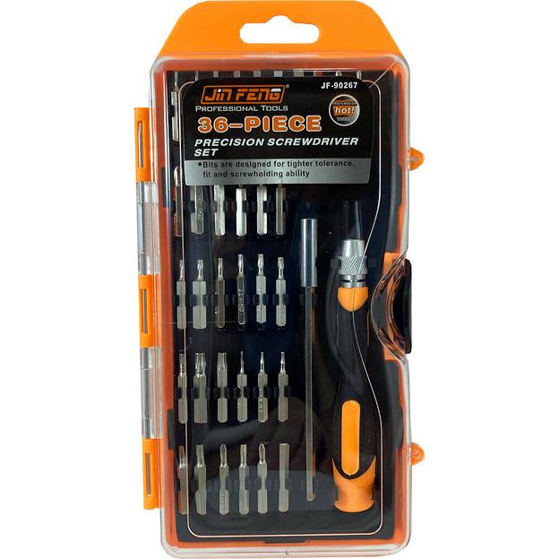 Набор бит с отверткой для точных работ Jinfeng JF-90267 фото 1