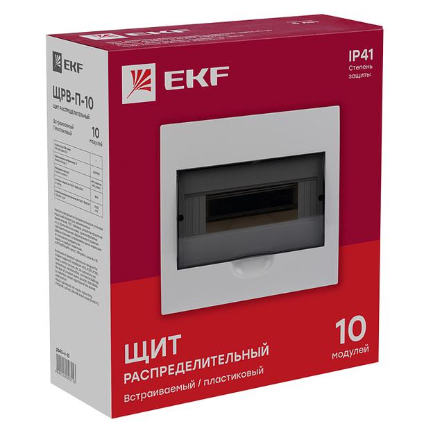 EKF pb40-v-10 Щит распред. встраиваемый ЩРВ-П-10 IP41 EKF PROxima фото 2