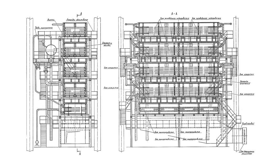 Котел-утилизатор — КГТ-20/0.6-64/0.6 фото 1