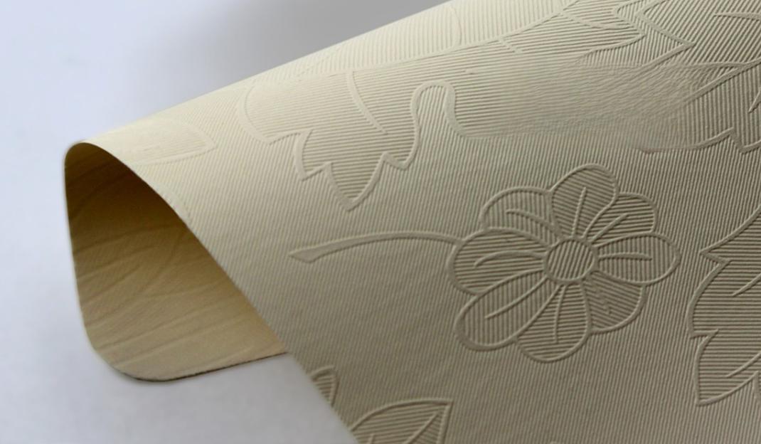 Плёнка ПВХ «MSD 017 Шелест» для производства натяжных потолков, фактурное матовое покрытие ОПТ фото 1