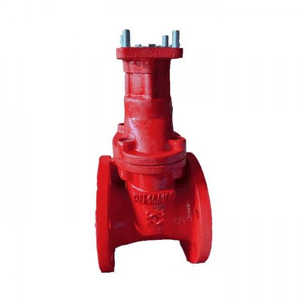 Задвижка чугун 30ч939р МЗВГ обрезиненный клин Ду 80 Ру16 Тмакс=150C фл под эл/привод Завод им Гаджиева фото 1