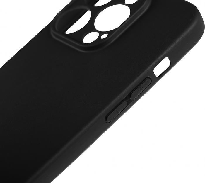 Чехол (клип-кейс) BoraSCO для Apple iPhone 15 Pro черный (72416) фото 5