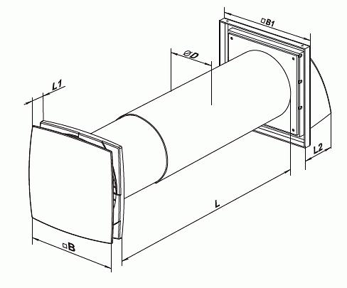 Проветриватель «Домовент Соло» РА1-35-9 Р фото 4