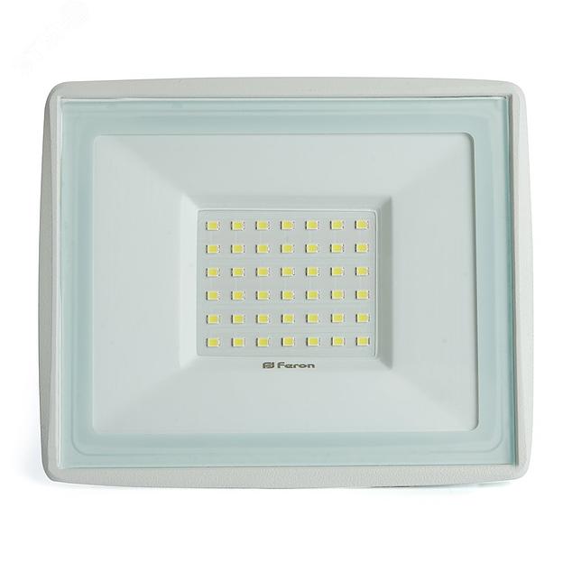 Прожектор светодиодный ДО-50w 6400К 4000Лм IP65 белый фото 2