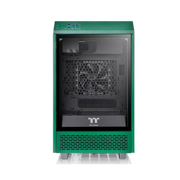 Компьютерный корпус Thermaltake The Tower 100 Racing Green без Б/П CA-1R3-00SCWN-00 фото 2