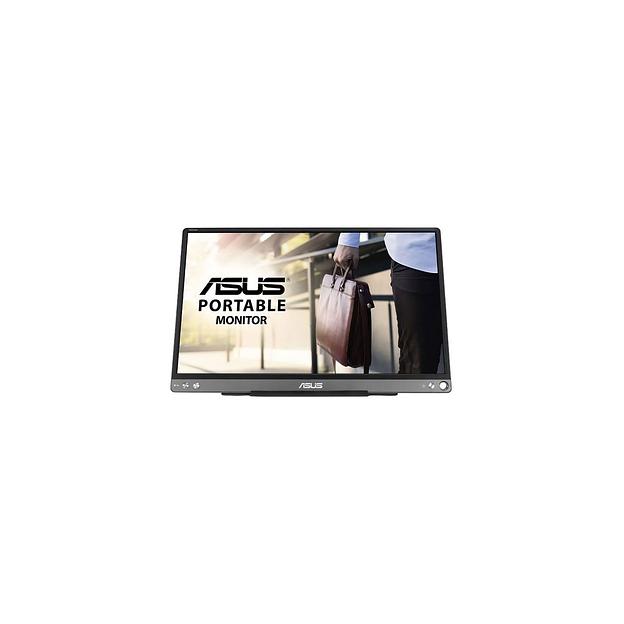 15.6" Монитор ASUS ZenScreen MB16ACE, 1920x1080, IPS, темно-серый [90lm0381-b04170] фото 1