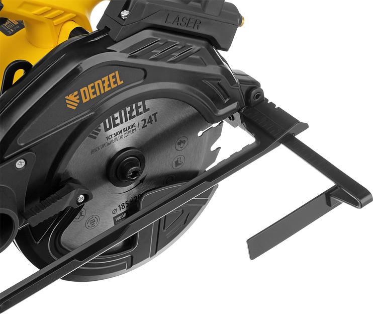 Пила циркулярная CSH-185, 1400 Вт, 185 мм// Denzel фото 10