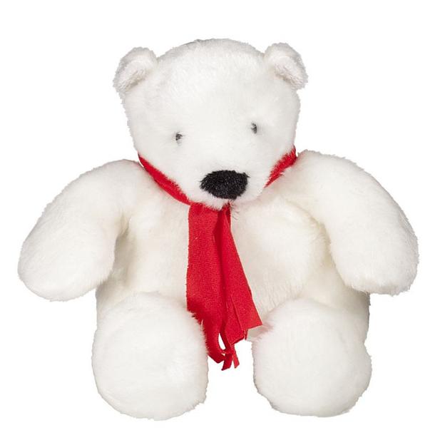 Упаковка Белый мишка с красным шарфом фото 1