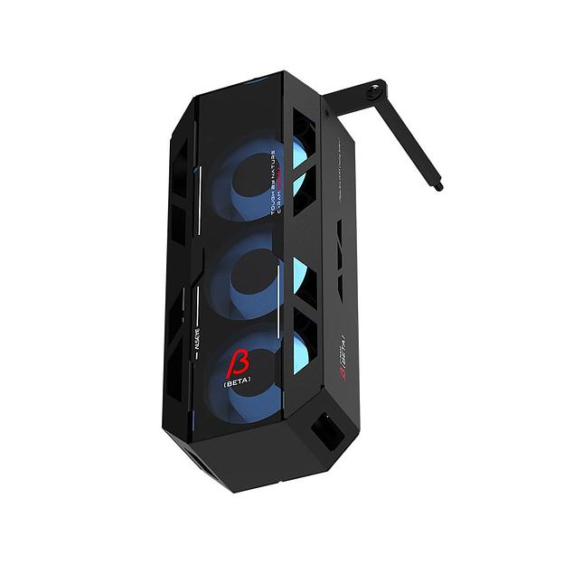 Вентилятор для процессора ALSEYE AS.03.08.0002 ( C-RAM-Beta-B, 25-644-250228M5) Product size: 156.75 * 82 * 35mm Material: 0.8mm SPCC thick sheet metal Number of fans: 3 Size: 40 * 40 * 20mm Box: Black Leaf: Milk white Luminous effect: internally emittin фото 7