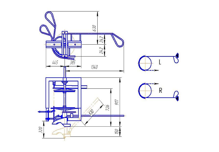 Устройство сброса тушек ВИ-1030 фото 2
