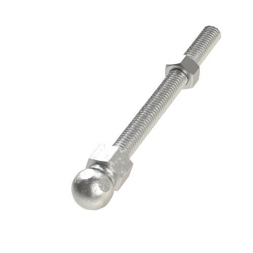 Винт-шпилька для регулируемой шарнирной опоры D15 M12x55 фото 1