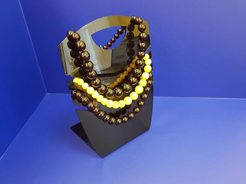 Подставка из оргстекла для колье, кулона, бус. фото 7