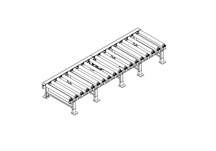 Рольганг (Роликовый конвейер) Т01A03.01-00.00.000СБ фото 3