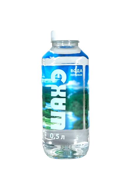 Вода негазированная (круглая бутылка) 0,5 л. ОПТ фото 1