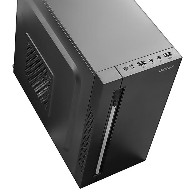 Ginzzu D350 2*USB 2.0,AU RGB w/o PSU фото 2