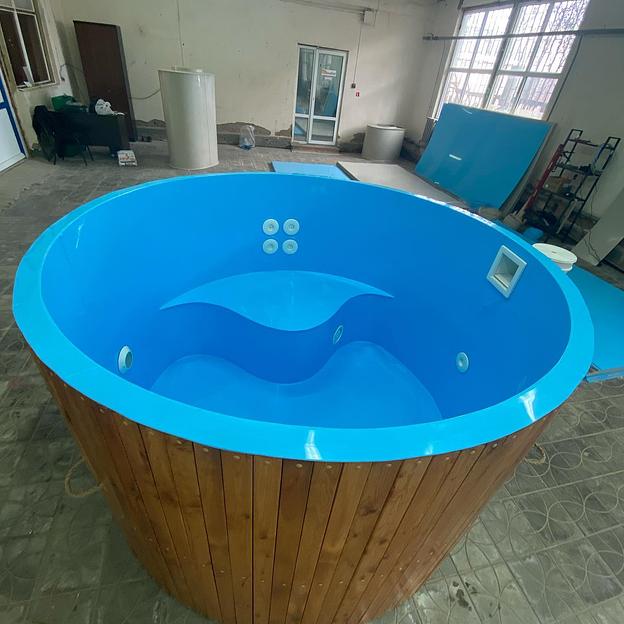 Ёмкость круглая под купель фото 1