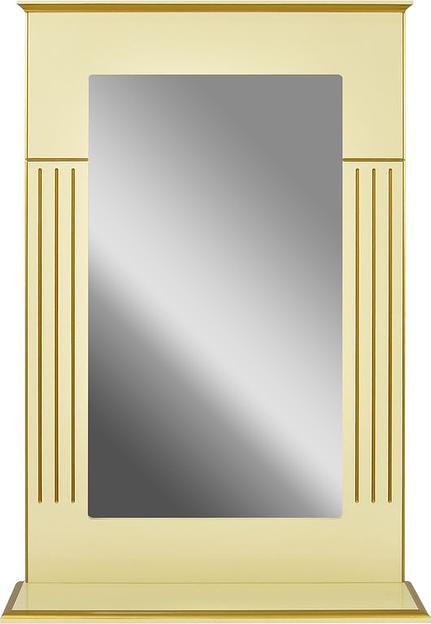 Зеркало-полка Аттика 65 DORATIZ 2711.118, бежевое, патина золото фото 1