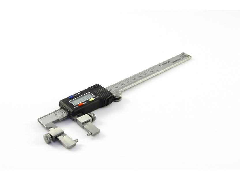 Штангенциркуль со смен. нас. ШЦЦСС- 150 0,01 электр. с калибр. SHAN с поверкой фото 2