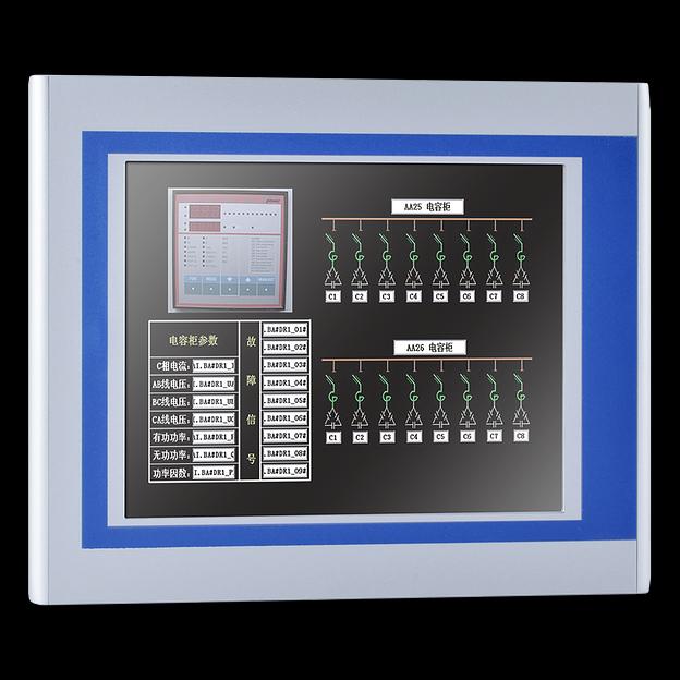Промышленный монитор Nodka PANEL5000-A082-TU с резистивным сенсорным экраном. Дисплей 8", пылевлагозащита передней панели IP65, металлический корпус. фото 1
