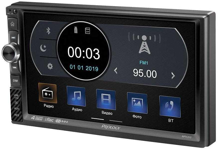 Автомагнитола Prology MPV-310 2DIN 4x55Вт фото 2