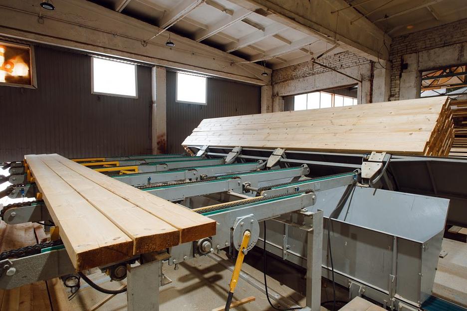 Линия сортировки пиломатериалов фото 4