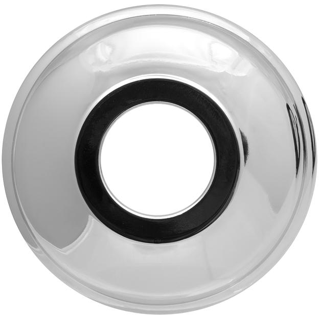 Чашка декоративная (отражатель) 26 мм (75х26х30мм) конус (нержавеющая сталь, хромированная) фото 2