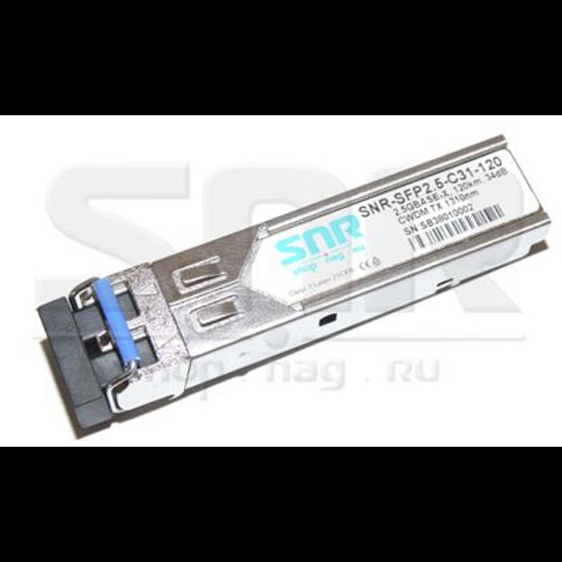 Модуль SFP 2.5G CWDM оптический, дальность до 80км (28dB), 1590нм фото 2
