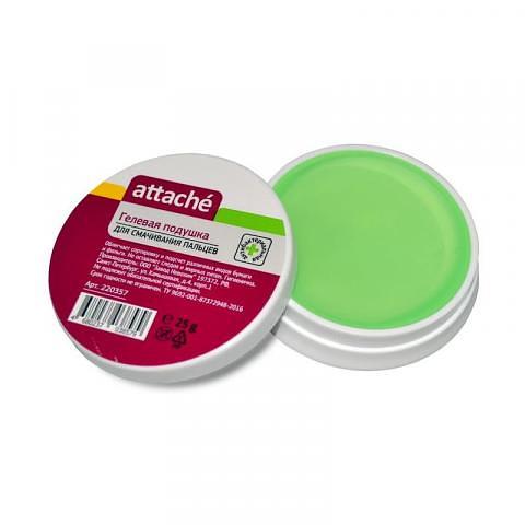 Подушка для смачивания пальцев 25г, гелевая, Attache фото 1