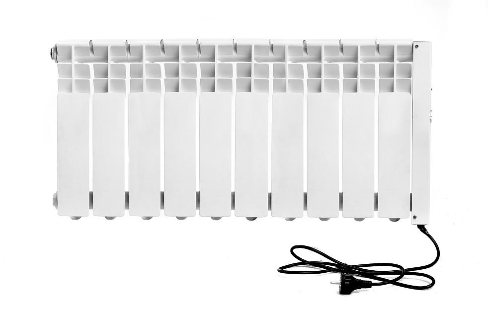 Электрический радиатор (обогреватель) «Normand» 10 узкий ОПТ фото 2