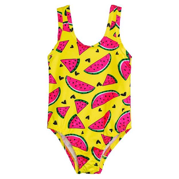 Купальник для девочки Be Friends, рост 104 см, жёлтый ОПТ фото 1