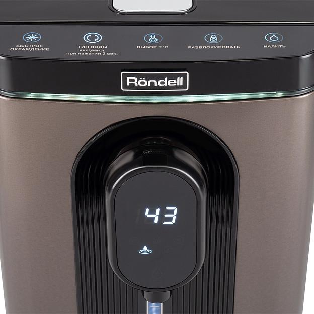 Термопот Rondell RDE-1051 5л. 850Вт черный фото 9