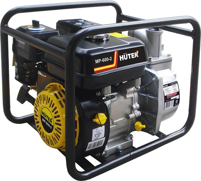Мотопомпа Huter MP-600-2 600л/мин для слабозагр.вод. (70/11/8) фото 1