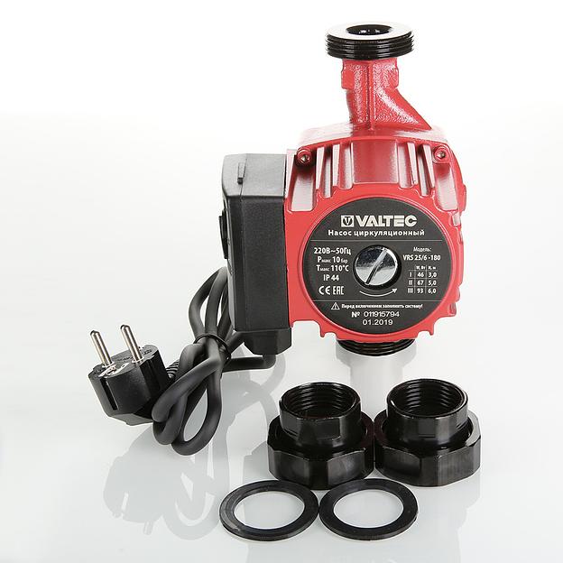 Насос циркуляционный RS 25/6-130 с гайками фото 2