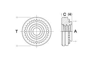 Кольцевые гайки RS углеродистая сталь фото 2