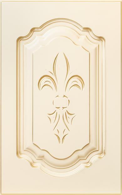 Мебельный фасад Миледи «АРТиКА», бежевый/золото, опт фото 1