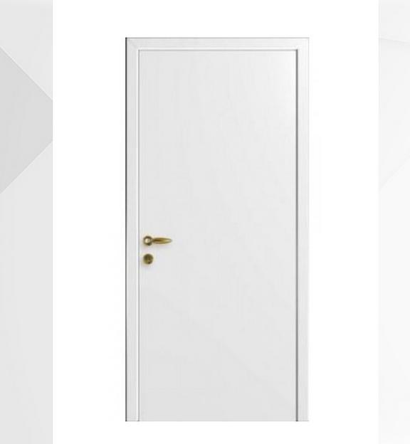 Наличник плоский «Гладкая» (Белый), 8х70х2150 мм фото 2