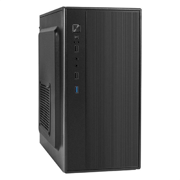 Корпус MINITOWER mATX W/PSU 2хUSB+USB3.0 HD Audio черный BAA-408U EX298155RUS EXEGATE фото 1