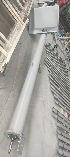 Шнековый конвейер (передвижной) на колесной раме фото 1