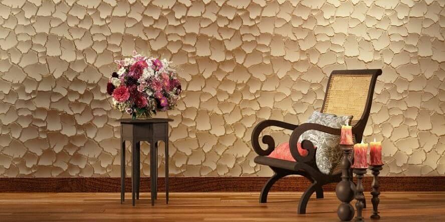 Панель гипсовая 3D эконом «Туф» 500×500 мм фото 2