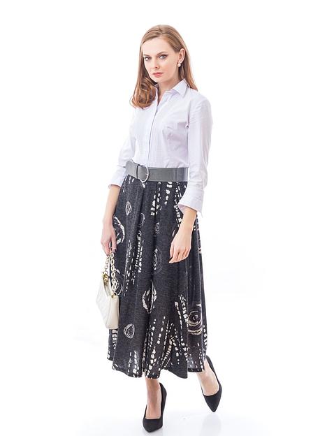 Юбка женская Антрацит, 539А на заказ, опт фото 1