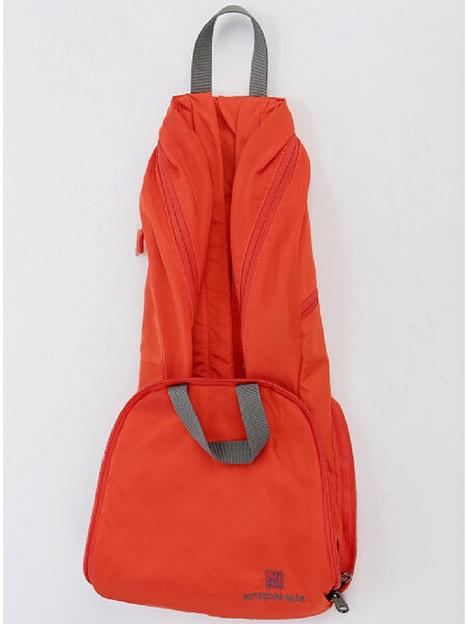 Дорожный рюкзак-трансформер 9081 оранжевый ОПТ фото 8