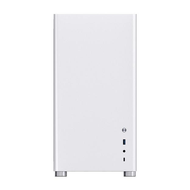 Корпус JONSBO D40 White без БП, боковая панель из закаленного стекла, mini-ITX, micro-ATX, ATX, бел. фото 7