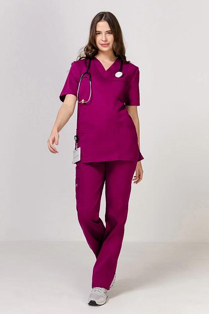 Топ медицинский унисекс IF11-02-04-1, 19F, опт фото 3