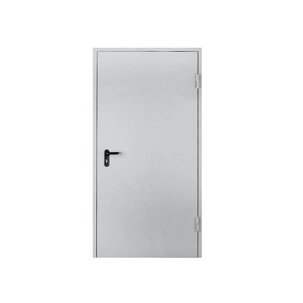 Противопожарная дверь РПК ДМПГ-60-1 правая 78х208см светло-серый фото 1