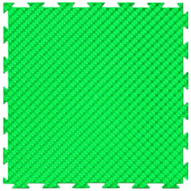 Factor Sport – спортивное покрытие, толщина 8 мм, Цвет Яроко-зеленый RAL 6037, Толщина модуля 8 мм. фото 1