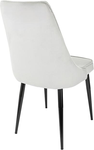 Стул для дома Бюрократ CH-K4_2 комплект 2шт св.серый Holland 09 металл черный на ножках (CH-K4_1/HL09_2) фото 6